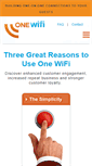 Mobile Screenshot of onewifi.com