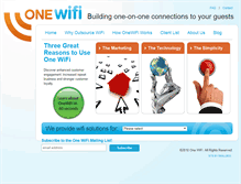 Tablet Screenshot of onewifi.com